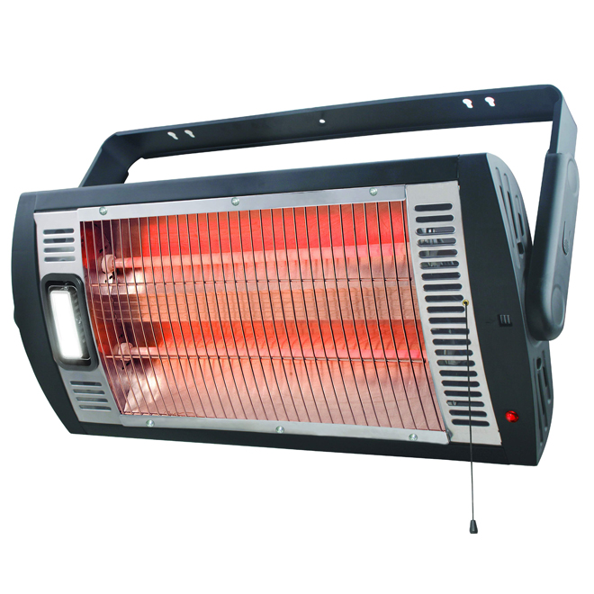 Suspended Heater 1500 W Plastic, Garage Heating Options Canada