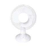 Facto Desk Fan - 12" - White