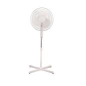 Facto Pedestal Fan - Indoor - 16" - White
