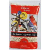 Graines de carthame pour oiseaux sauvages, 1,5 kg