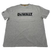 DEWALT Light Grey Polyester Blend T-Shirt / Medium Size