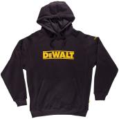 DEWALT Black Cotton Fleece Men Hooded Sweater / Medium