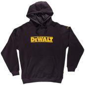 DEWALT Black Cotton Fleece Men Hooded Sweater / Extra Large