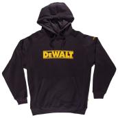 DEWALT Black Cotton Fleece Men Hooded Sweater / XXL