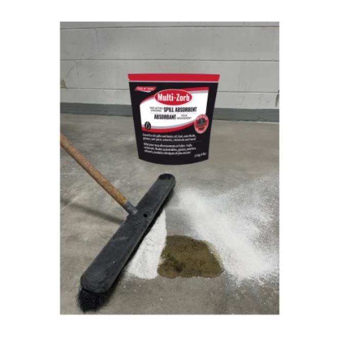 Multi-Zorb Granular Spill Absorbant Fast-Acting - 1.8-kg
