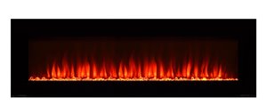 Paramount Premium Slim 20-in x 60-in Wall Mount Electric Fireplace