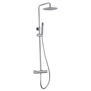 Système de douche Pippa, chrome poli