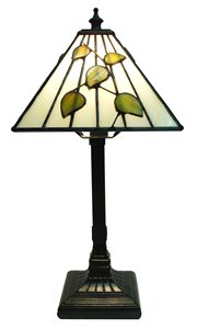 Tiffany Style Mission Table Lamp - 7