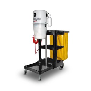 Aspirateur portable sur chariot