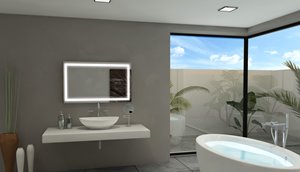 Miroir à éclairage DEL intégré, 40