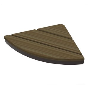 Invisia Corner Seat - Oil Rubbed Bronze - Ash Finish