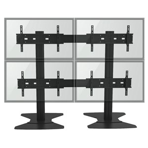 TygerClaw Wall Stand - 4 Flat Panel TVs - 30