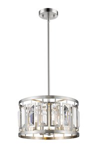 Suspension à 4 lumières Mersesse, 15,6