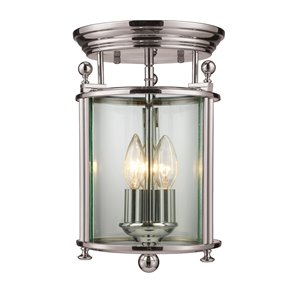 Plafonnier à 3 lumières Wyndham, 8,5