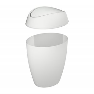 Corbeille Twirla, 9L, blanc