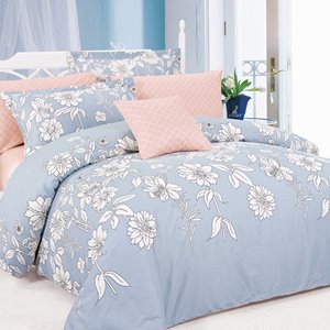 Ensemble housse de couette Blinda, très grand lit, 4 mcx