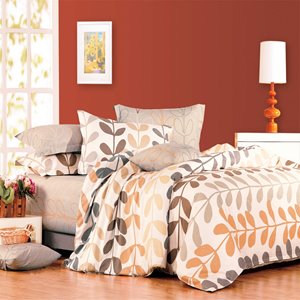 Ensemble housse de couette Amelia, grand lit, 4 mcx