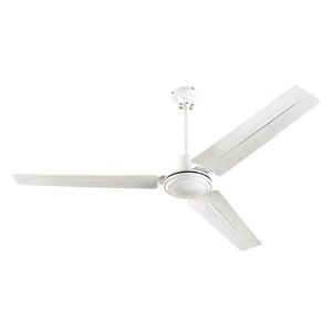 Industrial Three-Blade Indoor Ceiling Fan - 56