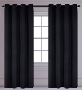 Ensemble de rideaux à œillets assombrissants, 56'' x 95''