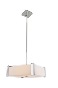 Suspension Verona à 3 lumières, Chrome, 15