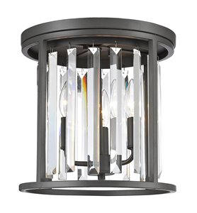 Plafonnier à 3 lumières Monarch, bronze