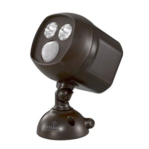 Luminaire DEL fonctionne sur piles activé par mouvement