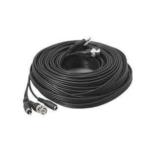 Câble de vidéosurveillance , 100 pieds, RG59
