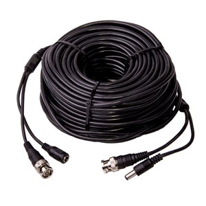 Câble de vidéosurveillance , 100 pieds, RG59