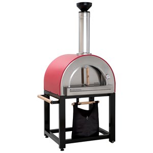 Pronto 300 Outdoor Wood-Fired Pizza Oven - - Red - 37