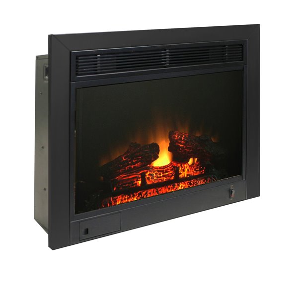 Paramount 23 In Electric Fireplace Insert Ef 123 3bk Rona