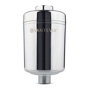 Filtre pour la douche Santevia(MD) , modèle pommeau de douche, chrome