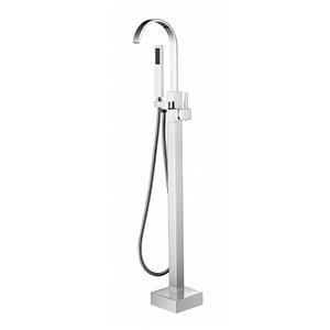 Jade Bath Casey Chrome Floor Mounted Tub Filler