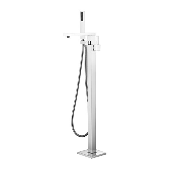 Jade Bath Kimmi Chrome Floor-Mounted Tub Filler