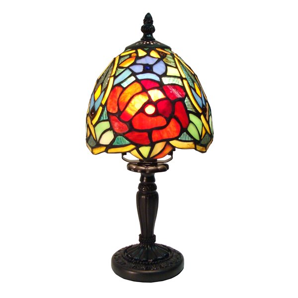 Fine Art Lighting Ltd. Tiffany 6in x 12in with Vintage Bronze Base