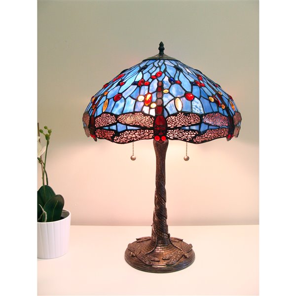 Fine Art Lighting Ltd. Tiffany 23-in 2-Light Table Lamp