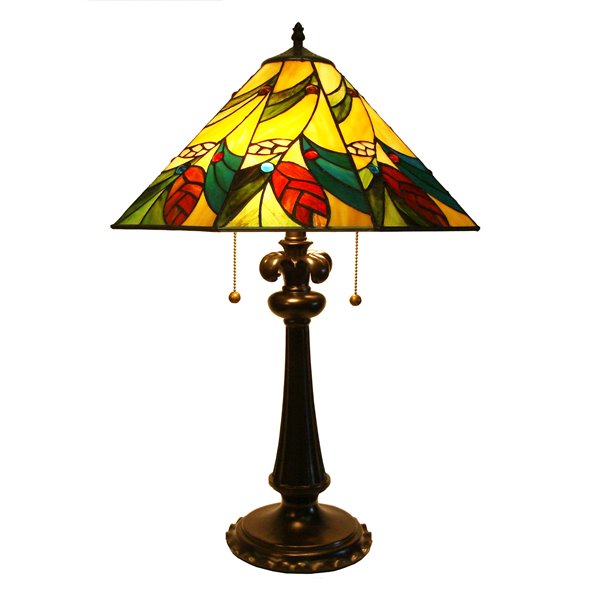 Fine Art Lighting Ltd 17 In X, Table Lamps With Coloured Glass Shades