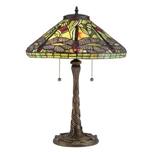 Fine Art Lighting Ltd. Tiffany 16-in x 24-in Table Lamp