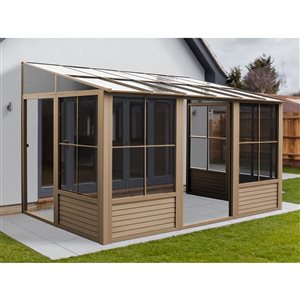 Gazebo Penguin Florence Add-A-Room 10 -ft x 12 -ft - Sand
