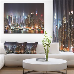 Imprimé sur canevas, horizon de Manhattan, 40