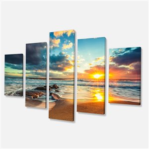 Beautiful Cloudscape over the Sea -Wall Art-60