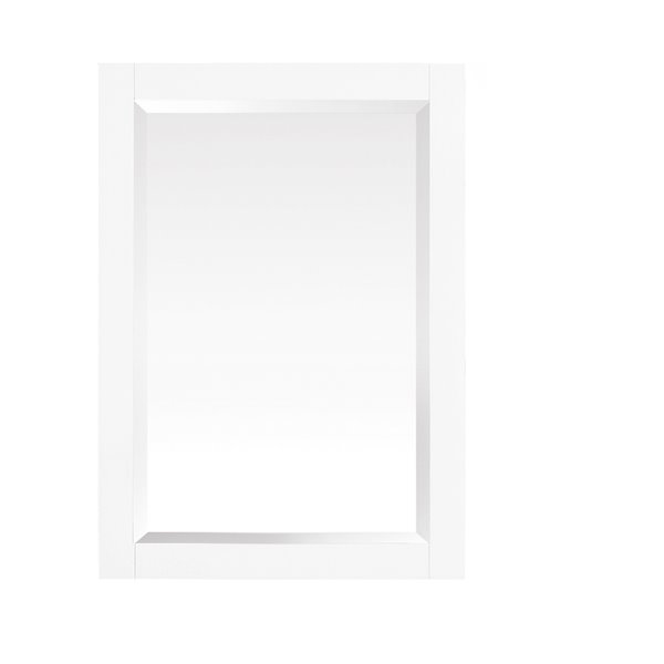 Miroir salle de bain Azzuri Riley, Avanity, 24 po, blanc