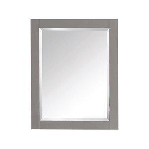 Miroir Brooks/Modero/Tribeca, Avanity, 24 po, gris