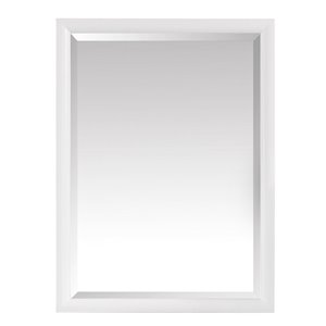 Miroir pour salle de bain Emma, Avanity, 24 po, blanc