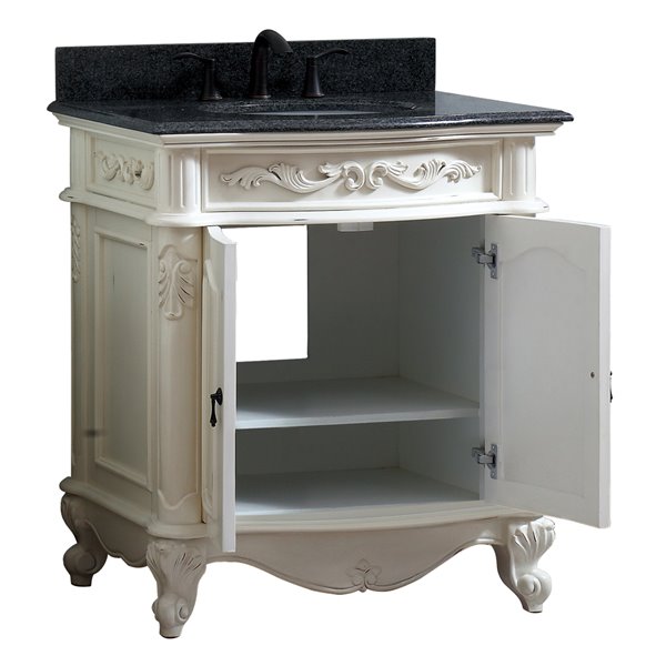 Meuble Vasque Salle De Bain Baroque Multicolore – Palazzo INT, Neuf
