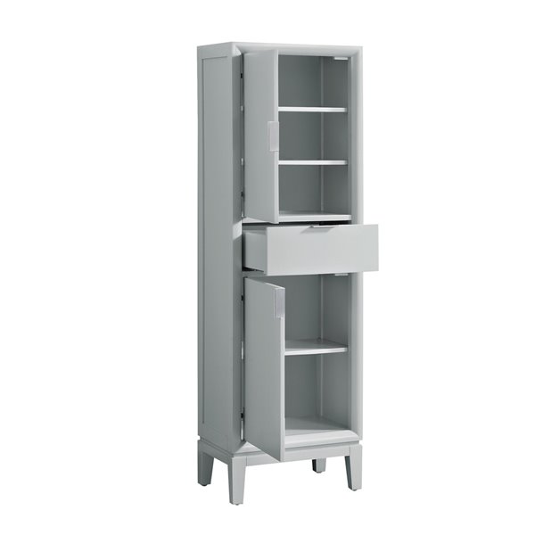 Armoire à linge Avanity Emma, 20 po, gris tourterelle