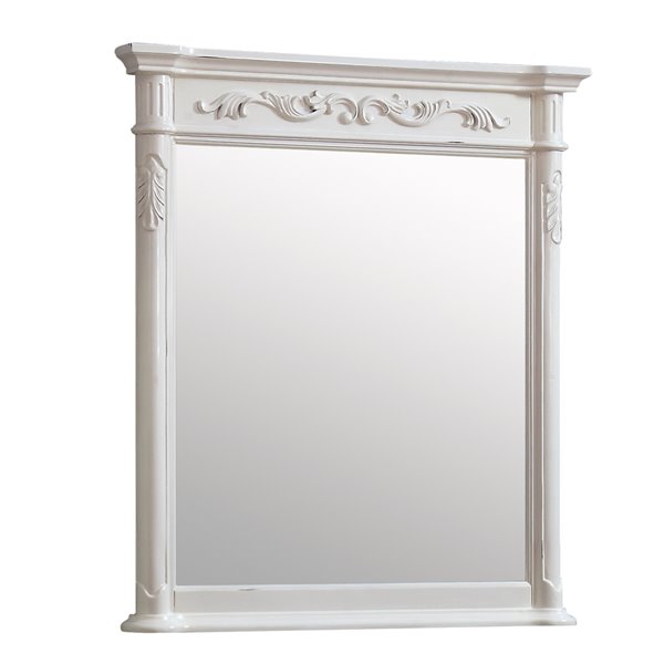 Avanity Mirror White 2024 Beveled 36