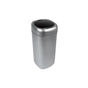 Corbeille capteur de mouvement Royal Sovereign, 35 l, argent