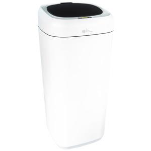 Corbeille capteur de mouvement Royal Sovereign, 35 l, blanc