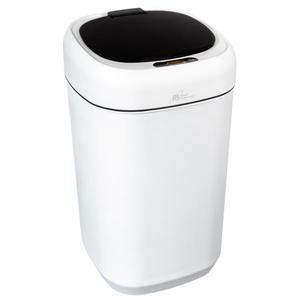 Corbeille capteur de mouvement Royal Sovereign, 9 l, blanc