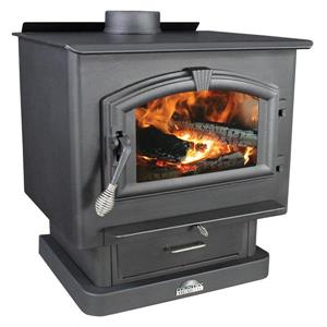 Poêle à bois avec souffleur de US Stove Company, 2500 pi2
